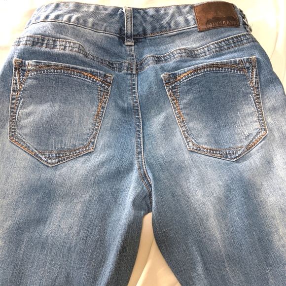 Maurices Juniors Distressed Ripped Jeans - Picture 5 of 9